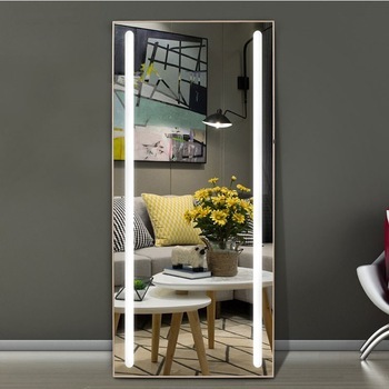 Smart Touch Control Dimmable LED Light Wall Mounted Makeup Mirror for Hair Salon and Beauty Salon RM-M50