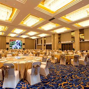 Hiện đại phong cách Châu Âu sang trọng bạc <span class=keywords><strong>CE</strong></span> trần ánh sáng nhà hàng nhà sảnh khách sạn treo pha lê mặt dây chuyền đèn chùm - Product Image 6