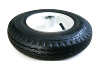 Roue pneumatique en caoutchouc 12x3.50-6, roue de rechange pour outils de jardin, pneu de 12 pouces, jante en métal