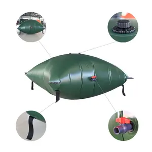 PVC Folding Water Storage Pillow Tank Agricultural Irrigation Collapsible Bladder Drought Resistant Water Tank