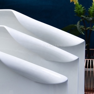 Custom Eco Friendly Material Unique Roll Edge Handmade Fine Royal Porcelain Tableware Restaurant <strong>Tapas</strong> <strong>Plate</strong> Serving Dish - Product Image 4