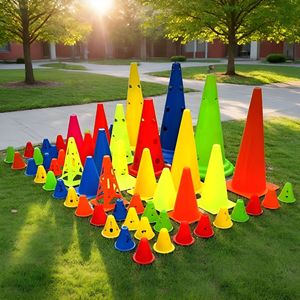 Conos y Discos de Entrenamiento Portátiles para Fútbol y Baloncesto, Escalera de Agilidad, Obstáculos de Velocidad para Ejercicios Deportivos al Aire Libre - Product Image 6