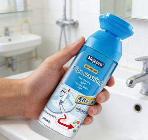 Top-Rated 500ml Lemon Scented <strong>Foam</strong> <strong>Drain</strong> <strong>Cleaner</strong> High Active Ingredient Deep Cleaning Effectively Prevents Odor Rebound for Home - Product Image 3