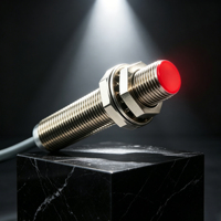 Capteur de proximité à effet Hall RIKIN RZH12-10NK-Z |   Distance de détection de 10 mm |   Sortie NPN |   10-30VDC |   Détection d'aimants unipolaires/bipolaires |
