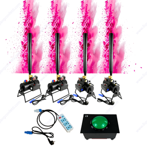 Bouton <span class=keywords><strong>rouge</strong></span> contrôle canon ensemble complet grande taille électrique poudre noire Machine 3l capacité Ultra haute gamme Tnt sexe révéler bombe - Product Image 4