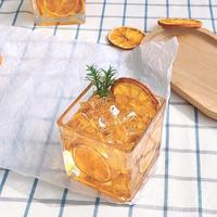 Realistische Saftgetränk-Kerzen aus Gelee-Wachs, Duftkerzen mit Individueller Verpackung in Glasgefäßen
