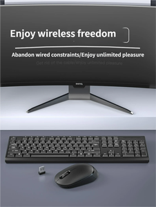 Full Size Office Home Keyboard and <b>Mouse</b> Set 2.4G Wireless Keyboard and <b>Mouse</b> for Desktop Computer - Product Image 4