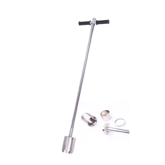 YIRUI Soil Sampler-304 Stainless Steel with Scale and Thickened Design 1-meter 100-cubic-centimeter OEM Soil Sampling Device