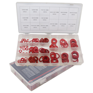 SYD-1044 Lưu Hóa Sợi Máy Giặt Phẳng Đỏ Cách Điện Giấy Máy Giặt 150 Miếng - Product Image 1