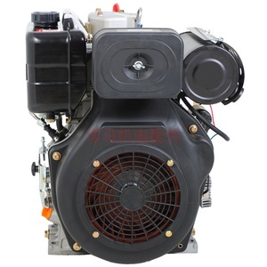 เครื่องยนต์ดีเซลไค่หมิงส์ 1100F สูบเดียว ระบายความร้อนด้วยอากาศ 18 แรงม้า สำหรับเครื่องตัดถนน ปั๊มทราย หัวกำเนิดไฟฟ้า - Product Image 2