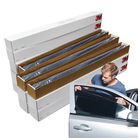1.52m X 30m Kaca Film Mobil Polarisasi Keramik-Karbon Bahan PET Dengan Lapisan Anti Gores