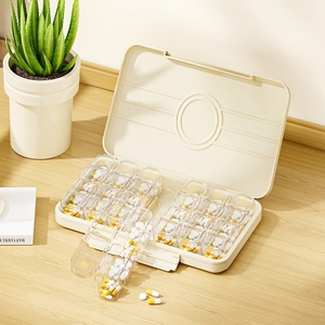 Hộp thuốc cầm tay với ngăn bảy ngày ông già ngập nước Ba bữa một ngày hộp lưu trữ & Thùng - Product Image 4