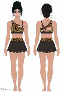 Canotte da Cheerleading Leggere <span class=keywords><strong>per</strong></span> Ragazze, Colori Personalizzabili, Uniformi Traspiranti <span class=keywords><strong>per</strong></span> Squadre di Bambini, Loghi Personalizzati, Disponibile all'Ingrosso - Product Image 6