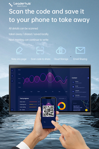 Leaderhub 65 75 85 Inch 4K Tất Cả Trong Một Tương Tác Phổ Thông Minh Kỹ Thuật Số Bảng Với 50MP Máy Ảnh - Product Image 3