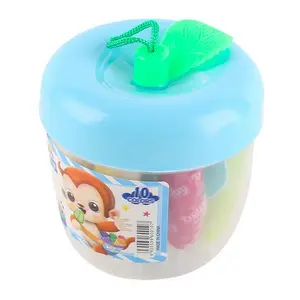 Plasticine boue de 120 ml, 10 couleurs, pour enfants, jouets éducatifs, bricolage, argile, blé de maternelle