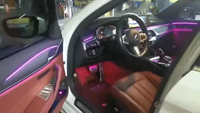 Luz Ambiental LED Symphony para el Interior del Coche, para BMW Serie 5 G30 G31 G38, Cubierta de Altavoz, Tira Decorativa, Accesorios
