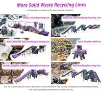 Broyeur de déchets en plastique rigide bleu pour recyclage de tuyaux et pare-chocs