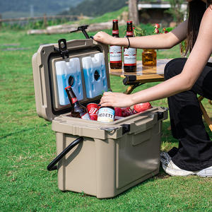 กล่องเก็บความเย็นแบบโรโตโมลด์ Kuer ขนาด 20 ควอร์ต สำหรับพกพา แคมป์ปิ้ง ปิกนิกกลางแจ้ง - Product Image 3