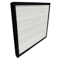 Filter HEPA H13 SENBAO Khusus dengan Bingkai Karbon Bahan PP, Porositas 99,99% 3um, untuk AC dan Sistem HVAC