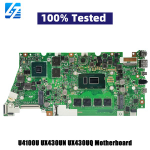 มาเธอร์บอร์ดแล็ปท็อป UX430UN สำหรับ <span class=keywords><strong>Asus</strong></span> Zenbook เมนบอร์ดโน้ตบุ๊ก UX430UQ U4100U UX430UN I5 I3 I7 CPU 100% การทดสอบโอเค STK - Product Image 1