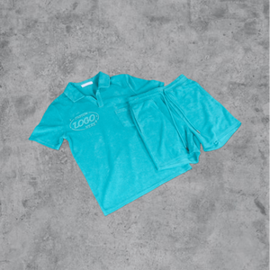 Camiseta de Golf para Hombre, Corte Regular, 100% Algodón, 280g, Tejido de Punto, Cuello Redondo, Antiarrugas, Transpirable, Personalizable - Product Image 3