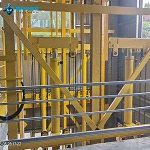 Elevador de carga hidráulico vertical 1000K 2000kg 5000kg Plataforma de elevación de carga de almacén - Product Image 5