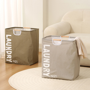 Cestas de lavandería múltiples Cesto de lavandería para el hogar Cestas de lavandería plegables <span class=keywords><strong>Ropa</strong></span> sucia con marco de acero - Product Image 4