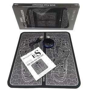 Muestra Gratis Masajeador de Pies Inalámbrico TENS EMS, Masajeador de Pies Eléctrico con 8 Modos, Alfombrilla Masajeadora de Pies Portátil - Product Image 1