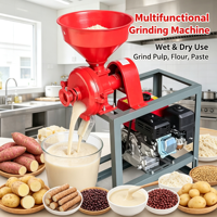 Machine à broyer les céréales sèches et humides multi-usages, machine à broyer le maïs, le manioc, la pomme de terre, la tomate, le blé, le millet, équipement de transformation alimentaire