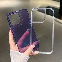 Nouvelle tendance antichoc acrylique espace étui couverture arrière pour xiaomi Redmi A3 14C 13C NOTE 12 13 14 Pro 4g accessoire de téléphone portable