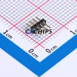 MTP310-1104S1 Pin Header Through hole Component (THT),P=1.27mm Connector 1x4P 1.27mm Single Row 4P - Product Image 2