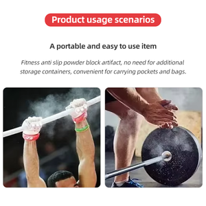 Carbonato de Magnesio para Entrenamiento de Competición de Levantamiento de Pesas, Tizas de Gimnasio - Product Image 3
