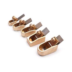 5 uds Mini cepilladora de madera violín juego de cepilladora de pulgar 8/12/14/16/18mm ancho de hoja latón Luthier herramienta para DIY violín <span class=keywords><strong>viola</strong></span> violoncello - Product Image 1