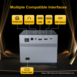 Mini Proyector Portátil X3 1080P HD Compatible con 4K Android Smart Home Theater - Product Image 3