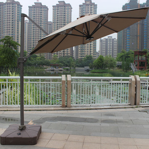 Sombrilla Romana Blanca de Lujo para Exteriores, con Base, Resistente al Viento e Impermeable, para Bodas, con Logotipo Personalizado, Venta al Por Mayor 2026 - Product Image 5