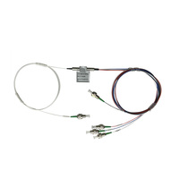 Commutateur optique mécanique monomode multimode 1x2 2x2 1x4 SM/MM FIBER pour applications FTTH PON CATV FTTX