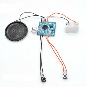 Taidacent Điện Tử Tự Làm Kit 120S <span class=keywords><strong>30</strong></span> Giây Ghi Âm Thiệp Chúc Mừng Thẻ Chip Âm Nhạc Bằng Giọng Nói Ghi Âm Thanh Mô-đun Cho Đồ Chơi Sang Trọng - Product Image 3