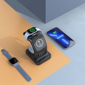 Đồng hồ báo thứ<span class=keywords><strong>c</strong></span> sạ<span class=keywords><strong>c</strong></span> không dây cho điện thoại đồng hồ thông minh Tai nghe chất lượng cao sạ<span class=keywords><strong>c</strong></span> nhanh 5 trong 1 loại <span class=keywords><strong>C</strong></span> đen trắng 12 tháng newqi - Product Image 6