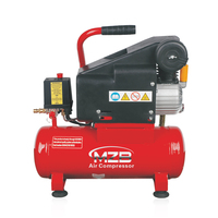 Compresor de Aire Pequeño Portátil de 2HP y 200 L/min, Eléctrico de Transmisión Directa, 220V, de Proveedor Chino