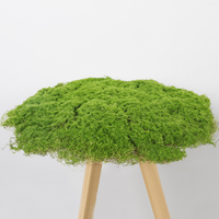Mousse verte artificielle de qualité supérieure pour la décoration de mariage, tapis de gazon artificiel en plastique souple pour la décoration intérieure et extérieure