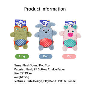 Jouet à mâcher pour chien agressif personnalisé, durable, en peluche, interactif, puzzle, qui couine, pour usage quotidien en intérieur, vente en gros - Product Image 6