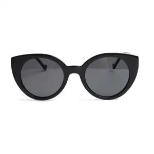 Spring Hinge Black Polarized Acetate Sun Glasses Ready To Ship Dropshipping Trendy Men Women Retro Men Sunglasses