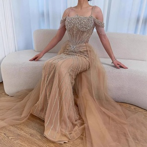 Vestido <span class=keywords><strong>de</strong></span> Fiesta Serene Hill LA73148B, Color Rosa Perla, con Cuentas, Estilo Sirena, Hombros Descubiertos, <span class=keywords><strong>para</strong></span> Mujer, <span class=keywords><strong>para</strong></span> <span class=keywords><strong>Fiestas</strong></span> Formales 2026 - Product Image 6