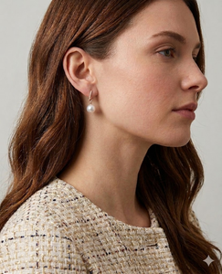Brilliant Eye‑Catching Huggie Hoop Ear <b>Ornaments</b>, 14k Gold‑Plated Snap‑Close Ear Circles With Lustrous Pave Cubic Zirconia - Product Image 5