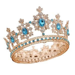 Couronnes de <span class=keywords><strong>mariage</strong></span> de luxe, 10 pièces, bijoux de cheveux, en cristal, accessoires de coiffure, <span class=keywords><strong>couronne</strong></span> de spectacle pour femmes, diadème, bal - Product Image 5