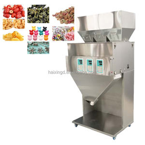 Máquina de Llenado de <span class=keywords><strong>2</strong></span> Cabezales y 5000G para Pequeñas Industrias, Máquina de Llenado de Frutos Secos, Papas Fritas, Aperitivos, Máquina de Envasado en Bolsas - Product Image 1
