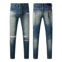 Jeans KSBUI pour homme, style vintage, de marque, micro-élasticité, qualité professionnelle, streetwear, coupe bootcut, taille moyenne