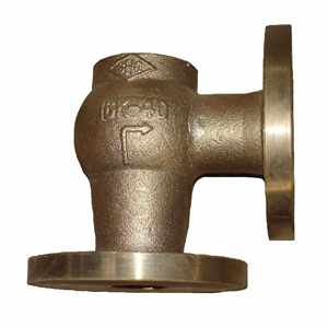 Válvula de Acero al Carbono con Extremo de Brida de Bronce y Latón, Fundición en Arena Personalizada, Producto de Fundición de Metal de Acero de Fábrica China - Product Image 1