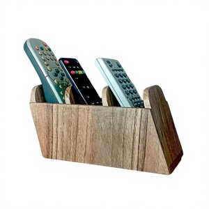 Eco Friendly Wooden 5-Layer Modern Handmade <b>Remote</b> <b>Control</b> Storage Organizer for Home - Product Image 6