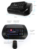 Nouvelle machine de massage par pressothérapie à 8 chambres pour usage domestique CE, pour la relaxation du corps, la compression des jambes, des bras, de la taille et le drainage lymphatique